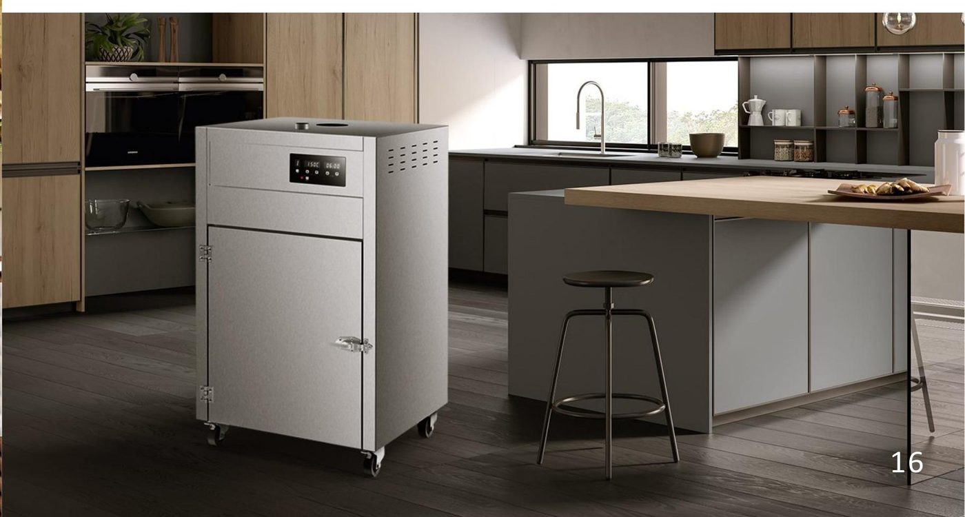 Semi-commercial dehydrator in a modern kitchen